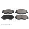 Conjunto de 4 pastilhas de freio BLUEPRINT ADG04291BLU