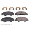 Conjunto de 4 pastilhas de freio BLUEPRINT ADG04294BLU