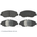 Conjunto de 4 pastilhas de freio BLUEPRINT ADH24265