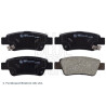 Conjunto de 4 pastilhas de freio BLUEPRINT ADH24276BLU