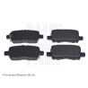 Conjunto de 4 pastilhas de freio BLUEPRINT ADH24295BLU
