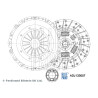 Kit de embreagem BLUEPRINT ADJ133007BLU