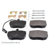 Conjunto de 4 pastilhas de freio BLUEPRINT ADJ134215