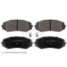 Conjunto de 4 pastilhas de freio BLUEPRINT ADK84234