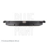 Conjunto de 4 pastilhas de freio BLUEPRINT ADK84241BLU