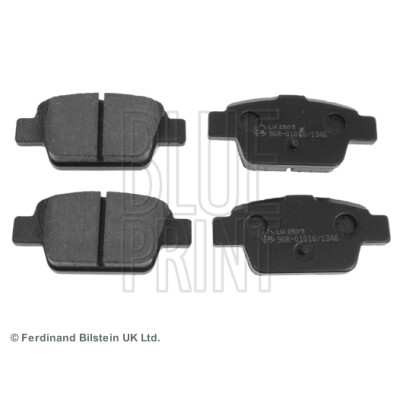 Conjunto de 4 pastilhas de freio BLUEPRINT ADL144204