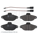 Conjunto de 4 pastilhas de freio BLUEPRINT ADL144206