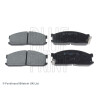Conjunto de 4 pastilhas de freio BLUEPRINT ADM54267