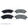 Conjunto de 4 pastilhas de freio BLUEPRINT ADM54275