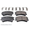 Conjunto de 4 pastilhas de freio BLUEPRINT ADM54277BLU