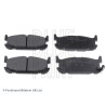 Conjunto de 4 pastilhas de freio BLUEPRINT ADM54284