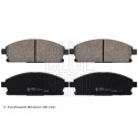 Conjunto de 4 pastilhas de freio BLUEPRINT ADN142115BLU