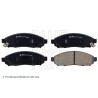 Conjunto de 4 pastilhas de freio BLUEPRINT ADN142130BLU