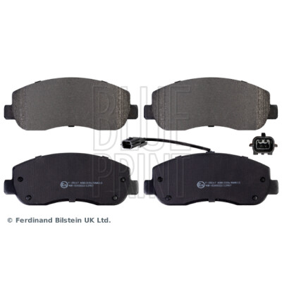 Conjunto de 4 pastilhas de freio BLUEPRINT ADN142156BLU