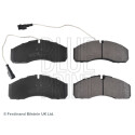 Conjunto de 4 pastilhas de freio BLUEPRINT ADN142159BLU