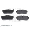 Conjunto de 4 pastilhas de freio BLUEPRINT ADN142167
