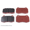 Conjunto de 4 pastilhas de freio BLUEPRINT ADN14266P