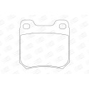 Jogo de pastilhas de freio CHAMPION 571389CH