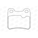 Jogo de pastilhas de freio CHAMPION 571407CH