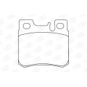 Jogo de pastilhas de freio CHAMPION 571435CH
