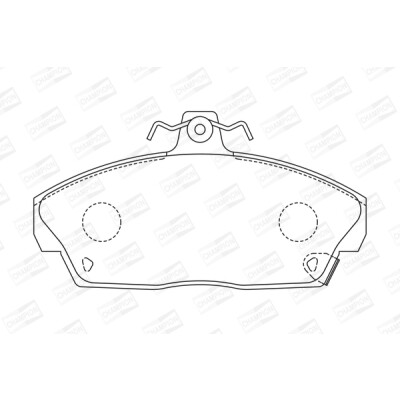 Jogo de pastilhas para travão de disco