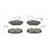 Jogo de pastilhas de freio CHAMPION 571476CH