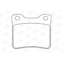 Jogo de pastilhas de freio CHAMPION 571899CH