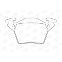 Jogo de pastilhas de freio CHAMPION 571947CH