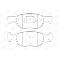 Jogo de pastilhas de freio CHAMPION 571949CH