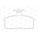 Jogo de pastilhas de freio CHAMPION 572160CH