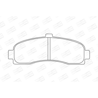 Jogo de pastilhas para travão de disco