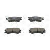 Jogo de pastilhas de freio CHAMPION 572401CH