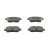 Jogo de pastilhas de freio CHAMPION 572404CH