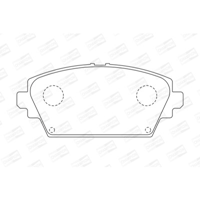 Jogo de pastilhas para travão de disco