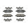 Jogo de pastilhas de freio CHAMPION 572501CH