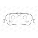 Jogo de pastilhas de freio CHAMPION 572522CH