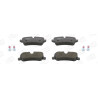 Jogo de pastilhas de freio CHAMPION 572522CH