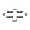 Jogo de pastilhas de freio CHAMPION 572556CH