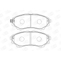 Jogo de pastilhas de freio CHAMPION 572572CH