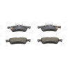 Jogo de pastilhas de freio CHAMPION 572588CH