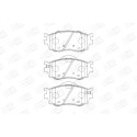 Jogo de pastilhas de freio CHAMPION 572593CH