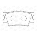 Jogo de pastilhas para travão de disco