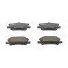 Jogo de pastilhas de freio CHAMPION 572621CH