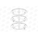 Jogo de pastilhas de freio CHAMPION 572634CH