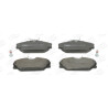 Jogo de pastilhas de freio CHAMPION 573008CH