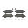 Jogo de pastilhas de freio CHAMPION 573036CH