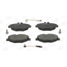 Jogo de pastilhas de freio CHAMPION 573091CH