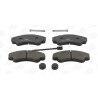 Jogo de pastilhas de freio CHAMPION 573114CH