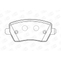Jogo de pastilhas para travão de disco