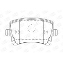 Jogo de pastilhas para travão de disco